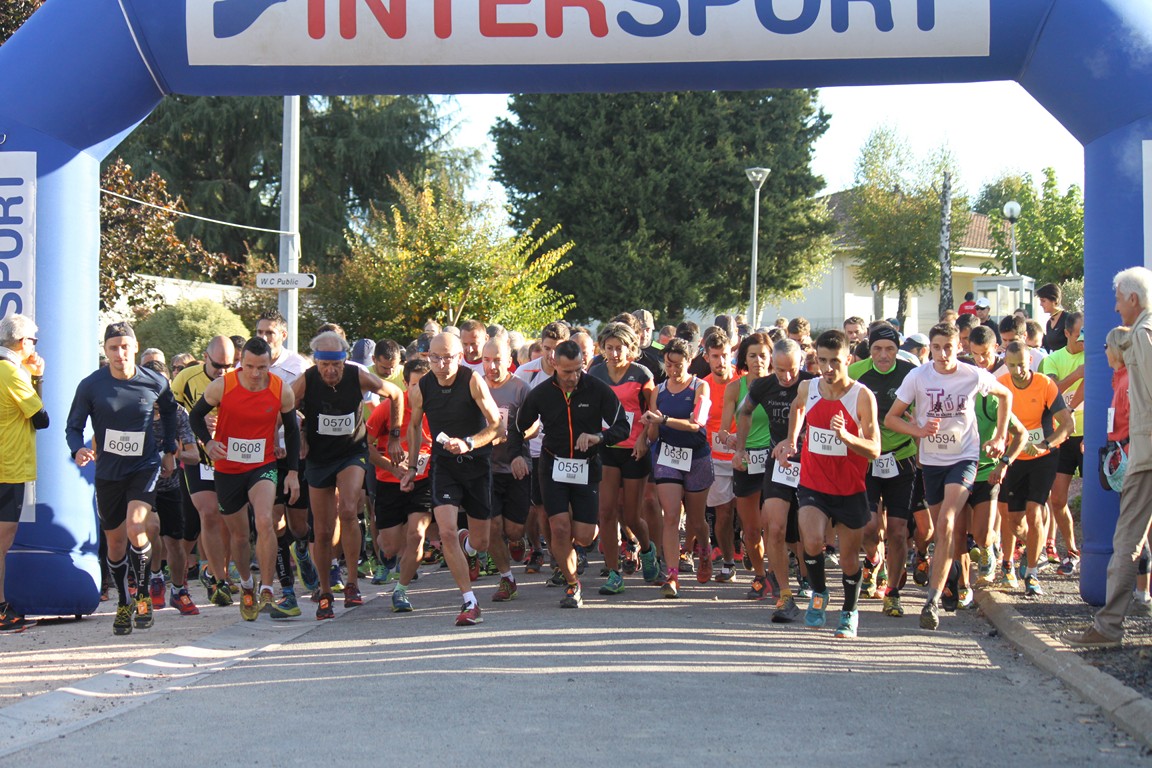 Départ Trail 10km